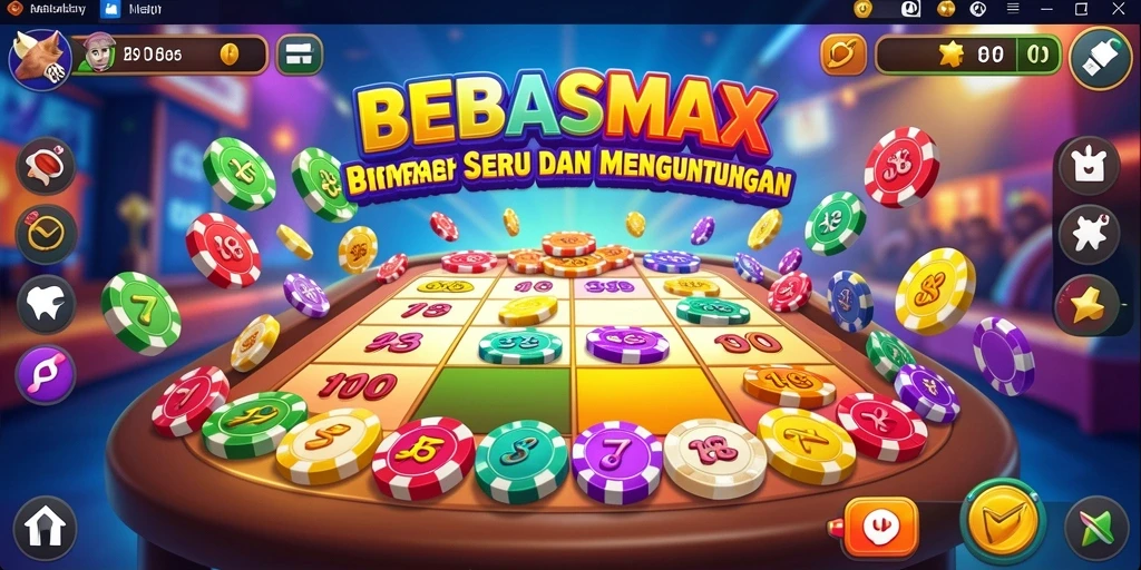 Screenshot gameplay seru dari permainan Bingo BEBASMAX.