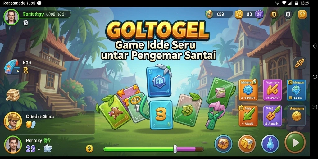 Tampilan gameplay GOLTOGEL yang menawan dan menyenangkan.