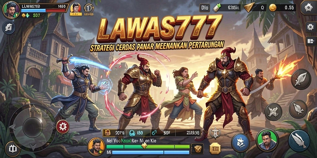 Tampilan menarik dari gameplay LAWAS777 yang penuh strategi.