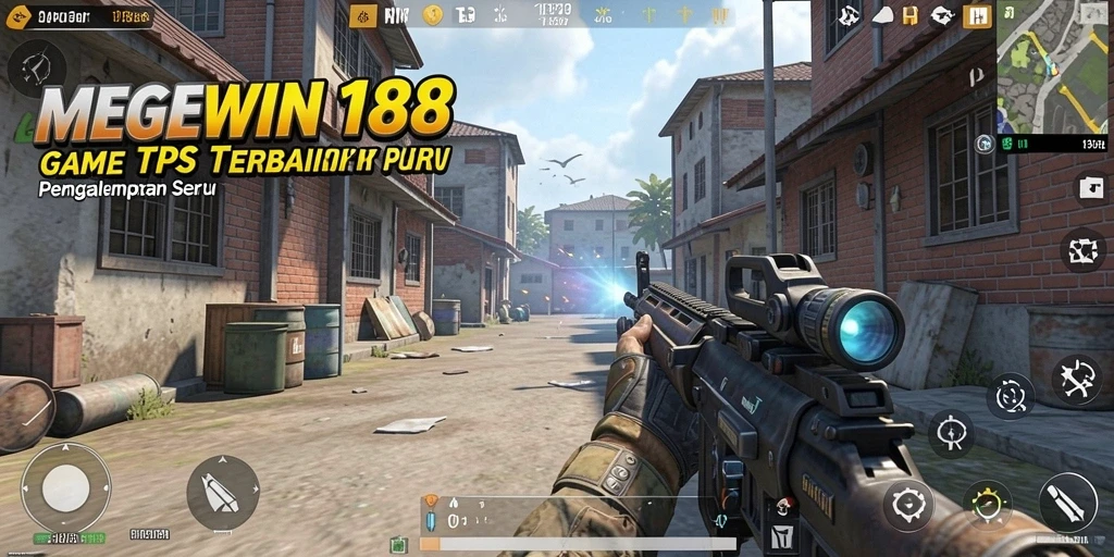 Gameplay seru dari MEGEWIN188 dalam aksi TPS.