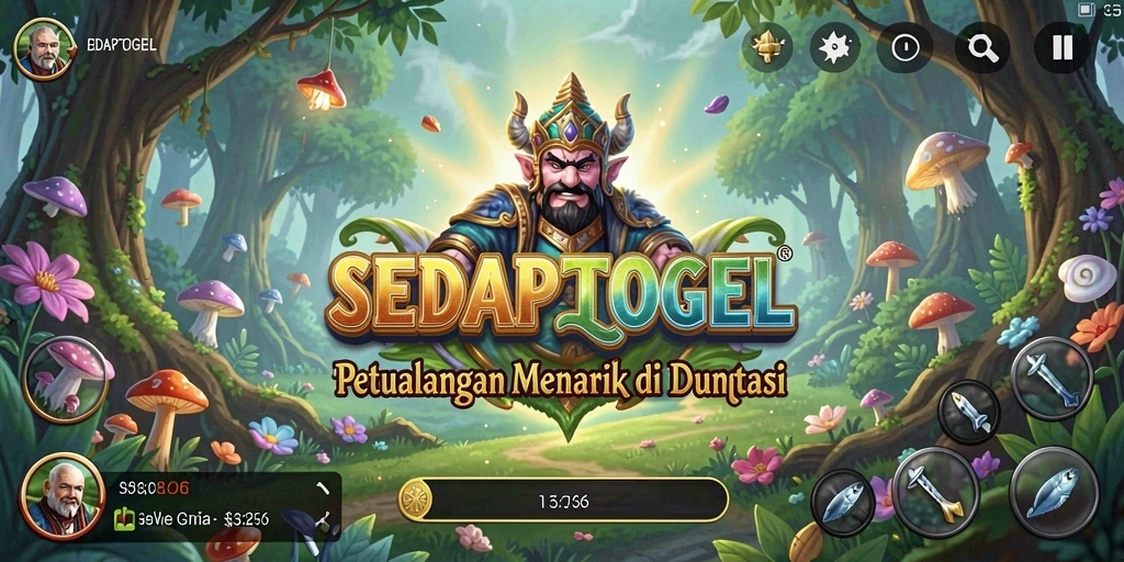 Gameplay SEDAPTOGEL yang penuh petualangan dan tantangan unik.